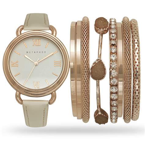 matching watch and bracelet set